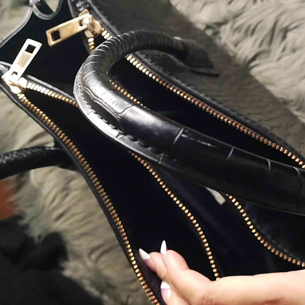 H&M black croc bag - Picture 7 of 11